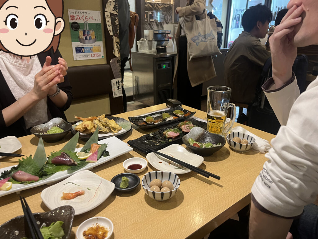 結婚相談所大阪、会員さまと食事をしました